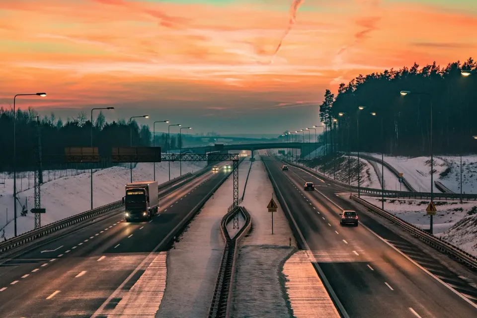 way, sky, clouds, street