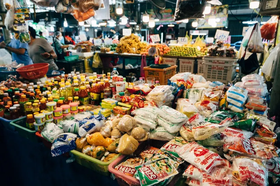 market, thailand, fruits, bangkok